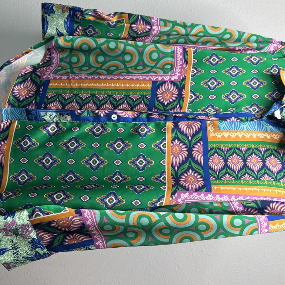 Rachel Zoe Multicolor Floral Shirt - Picture 7 of 7